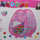 Play Kids Tent – Multi-Shape & Multi-Drawings with 50 Balls