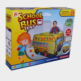 School Bus Kids Play Tent