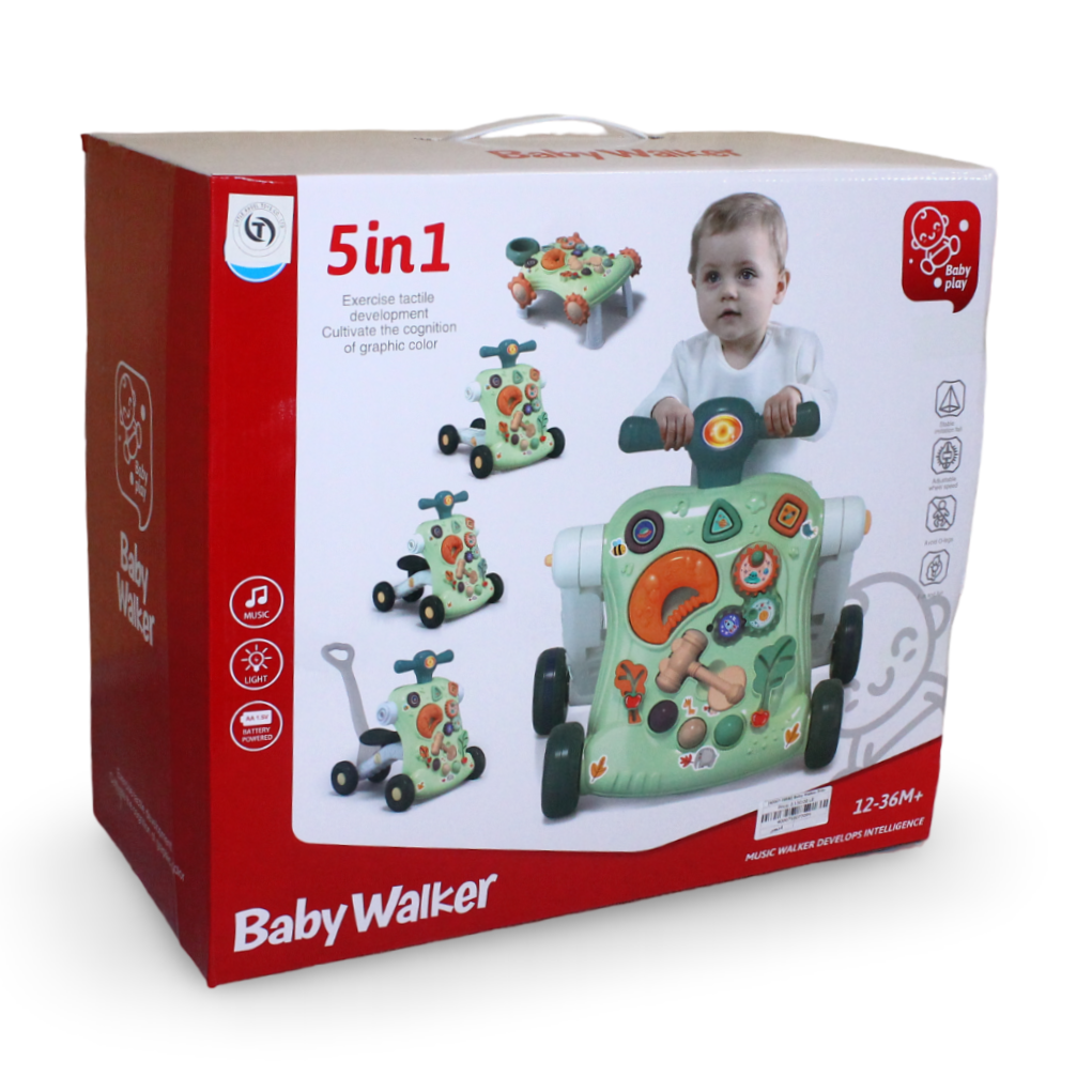 Baby Walker 5-in-1 – Green