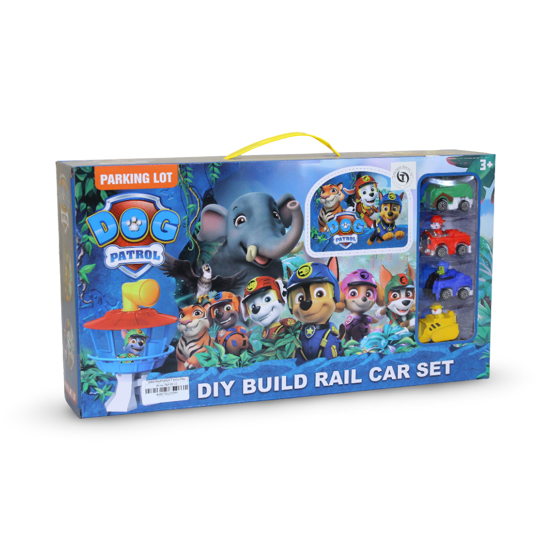 Paw Patrol DIY Build Rail Car Set