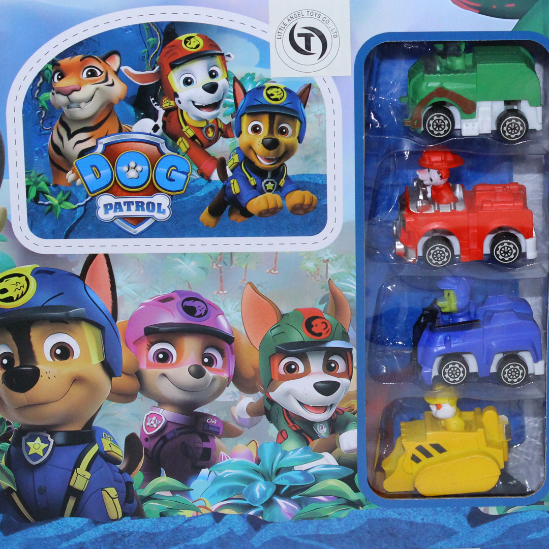 Paw Patrol DIY Build Rail Car Set