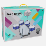 5-Piece Jazz Drum Set – Fuchsia