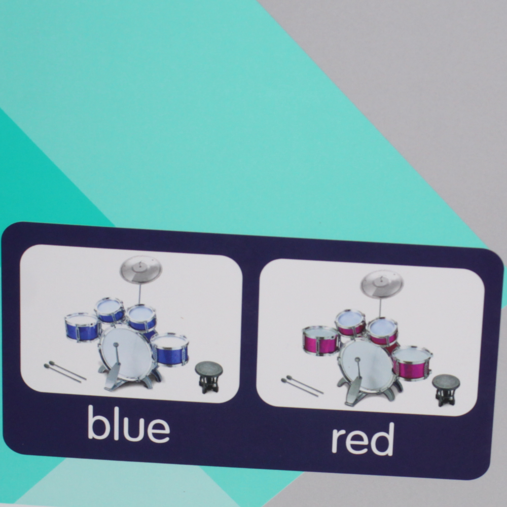5-Piece Jazz Drum Set – Fuchsia