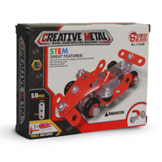 Creative Metal Construction Set Building Roadster - 59 Pcs