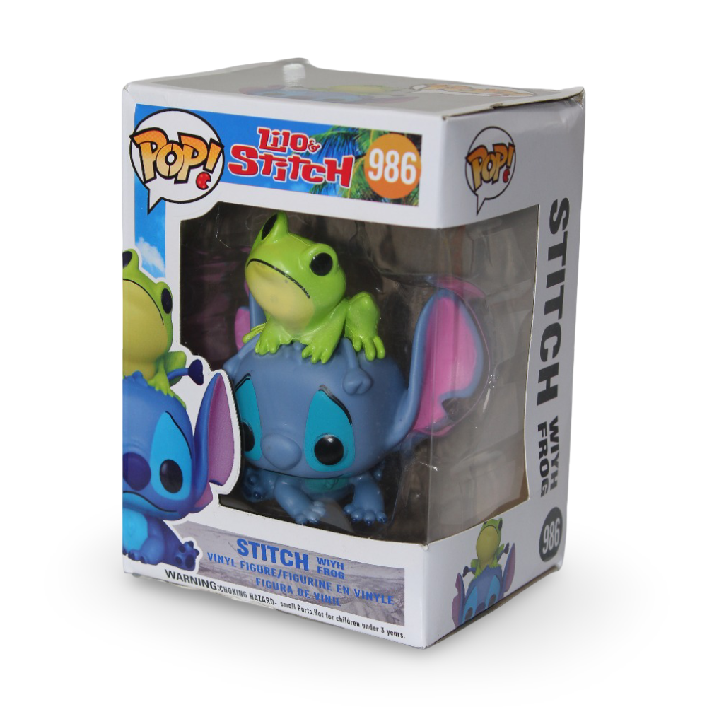 Funko Pop Stitch with Frog