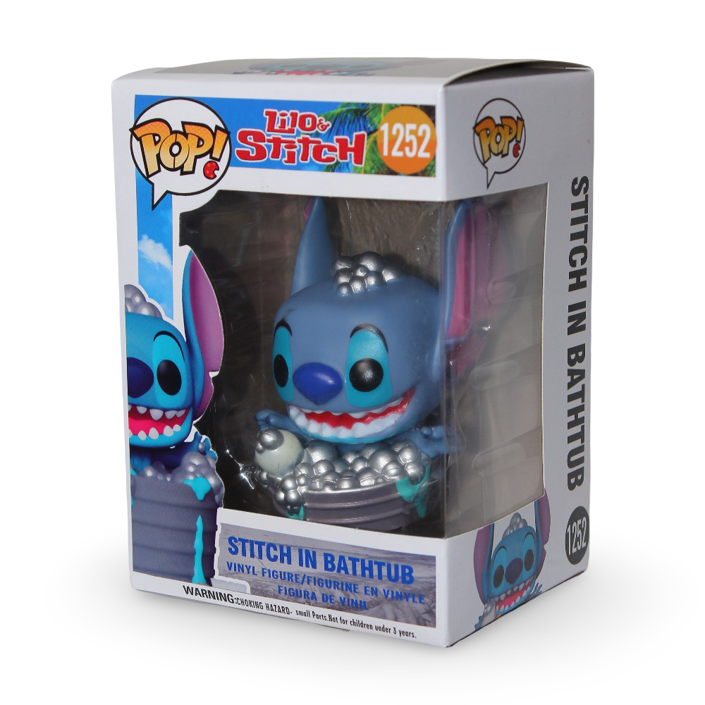 Funko Pop Stitch in Bathtub