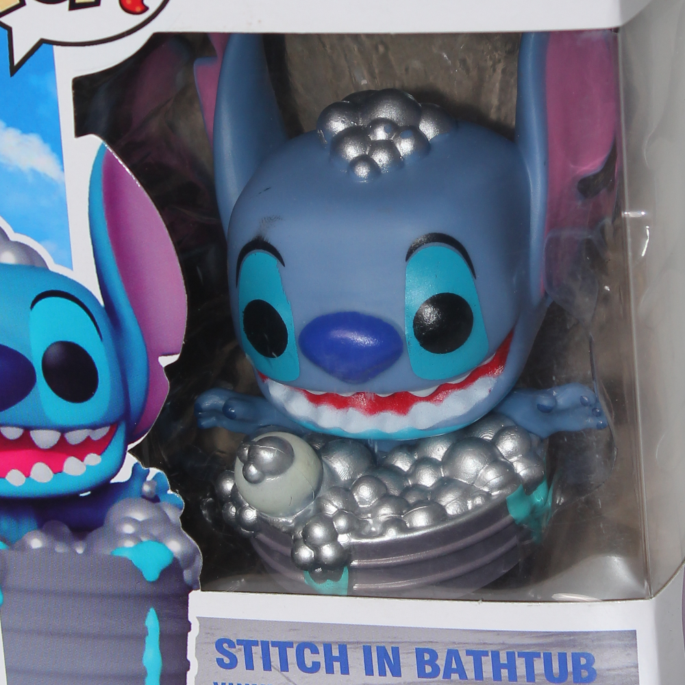 Funko Pop Stitch in Bathtub