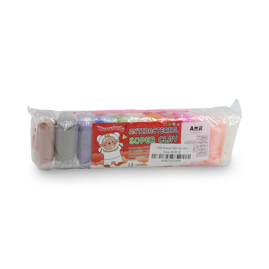 Super Light Clay 12 Colors