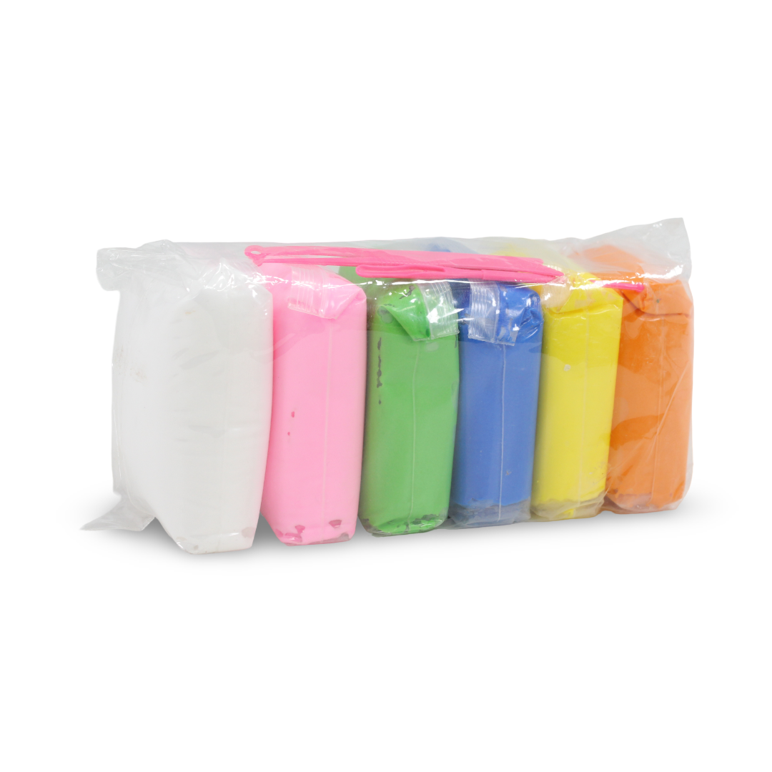 Super Light Clay Jumbo 6 Colors