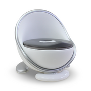 Baby Potty Training – White & Silver