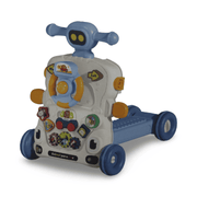 5-in-1 Multifunctional Baby Activity Walker – Baby Blue