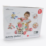 5 in 1 Adjustable Push & Pull Baby Walker for Kids