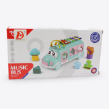 Baby Musical Hand Knock Xylophone Bus