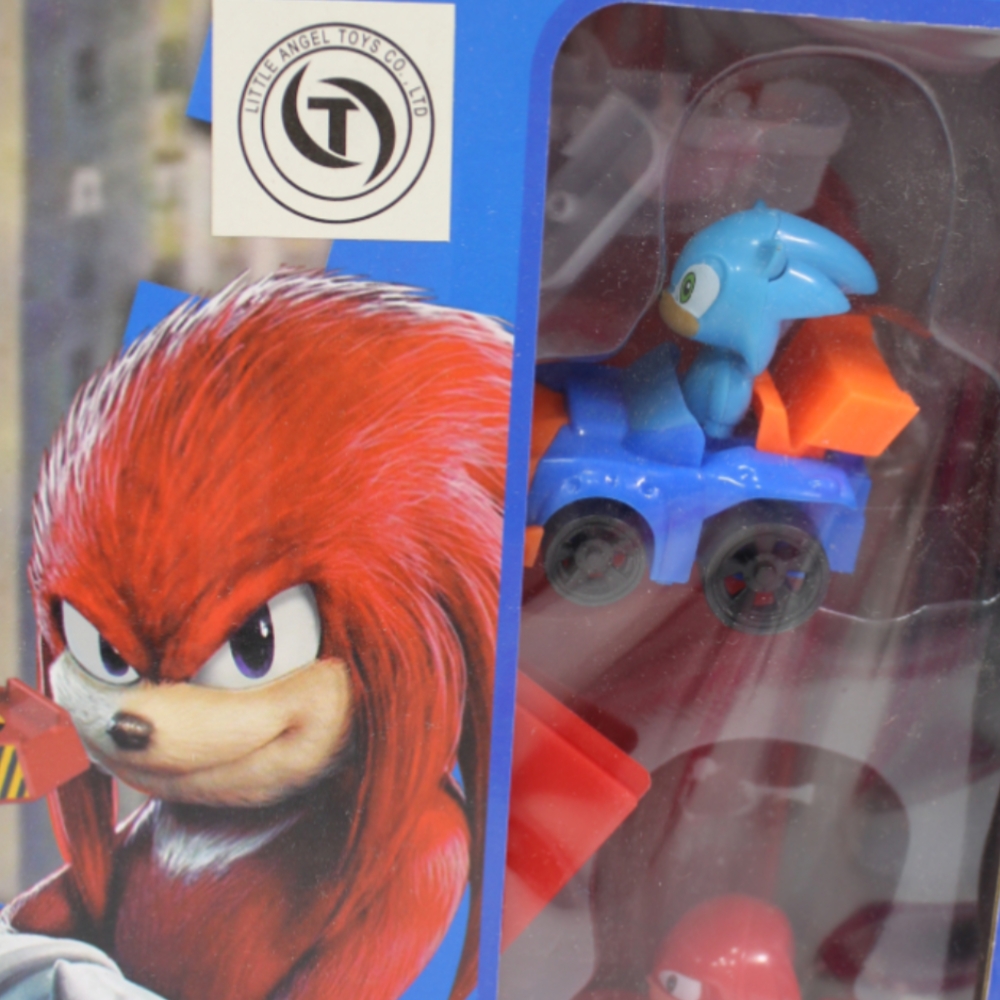 Sonic Racing Car Parking Lot Game Set