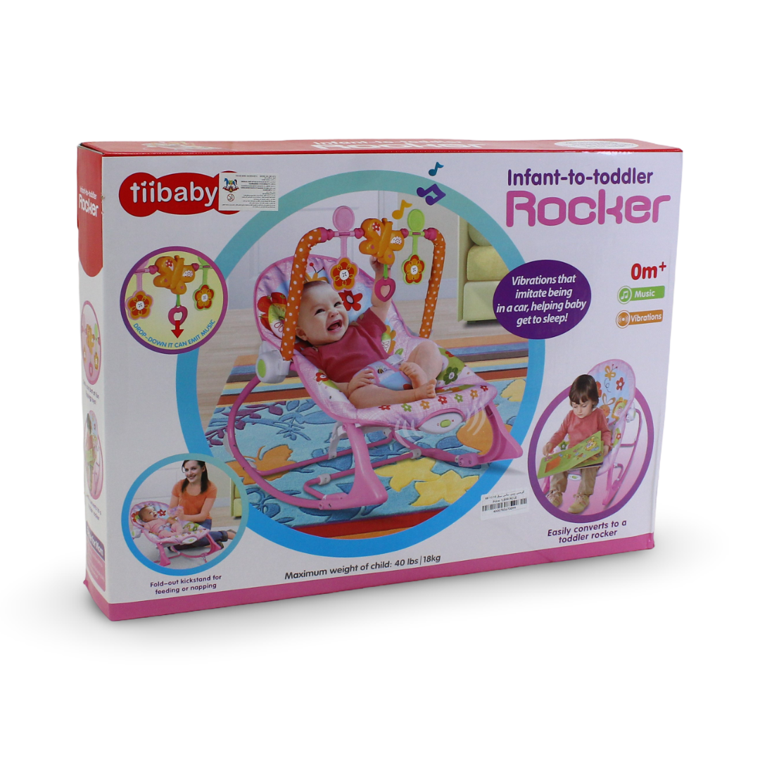 Tiibaby infant-to-toddler Rocker – Pink