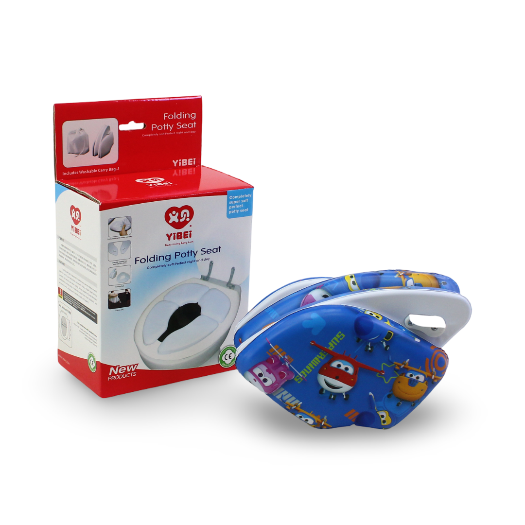 Yibei Folding Potty Seat – Air Plane Print