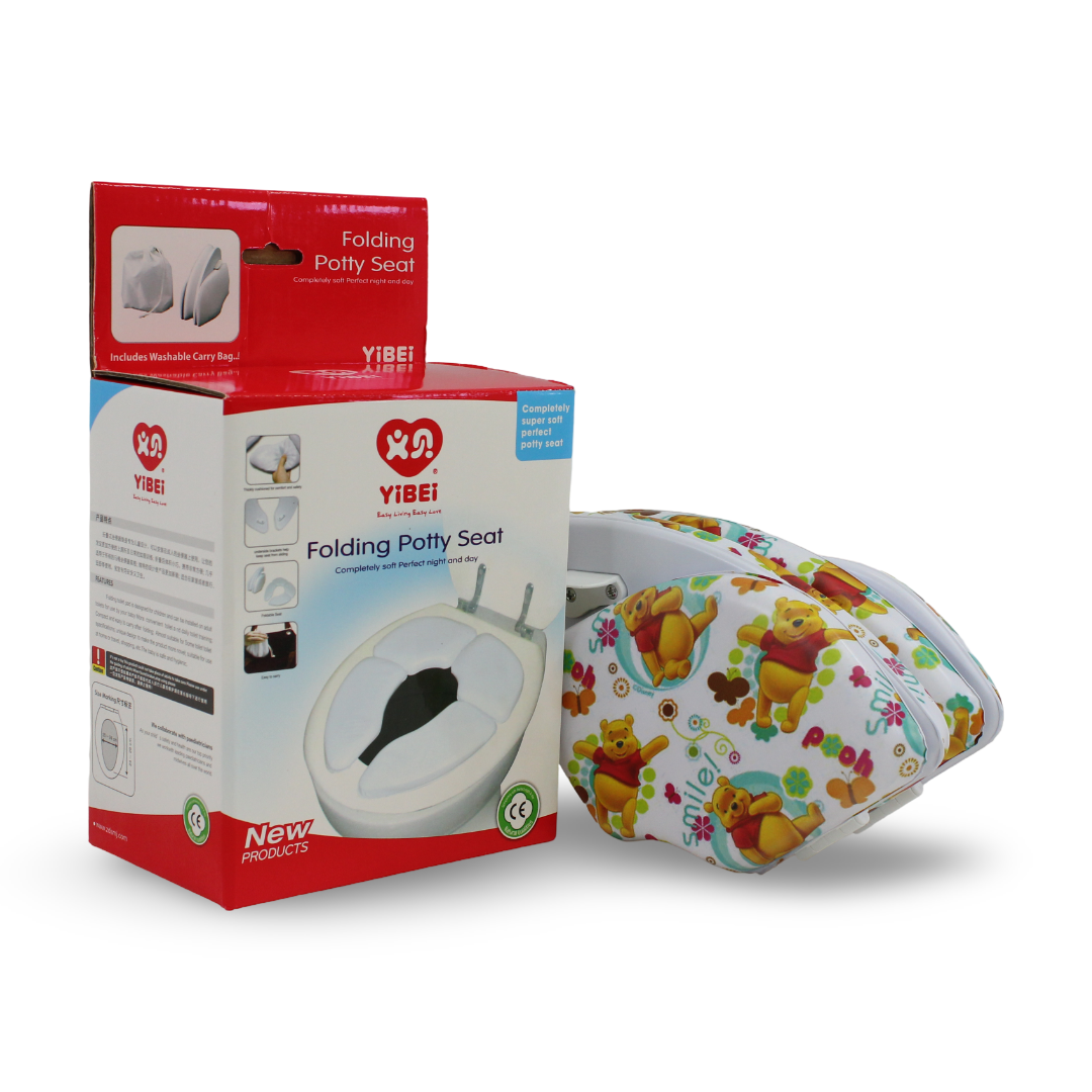 Yibei Folding Potty Seat – Pooh Print