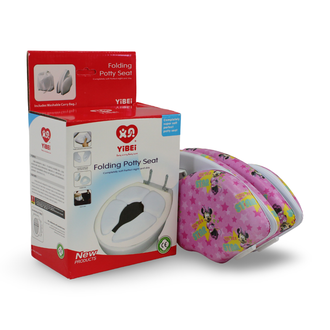 Yibei Folding Potty Seat – Minnie Mouse Print