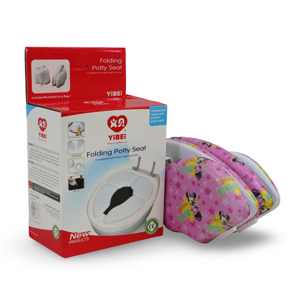 Yibei Folding Potty Seat – Minnie Mouse Print