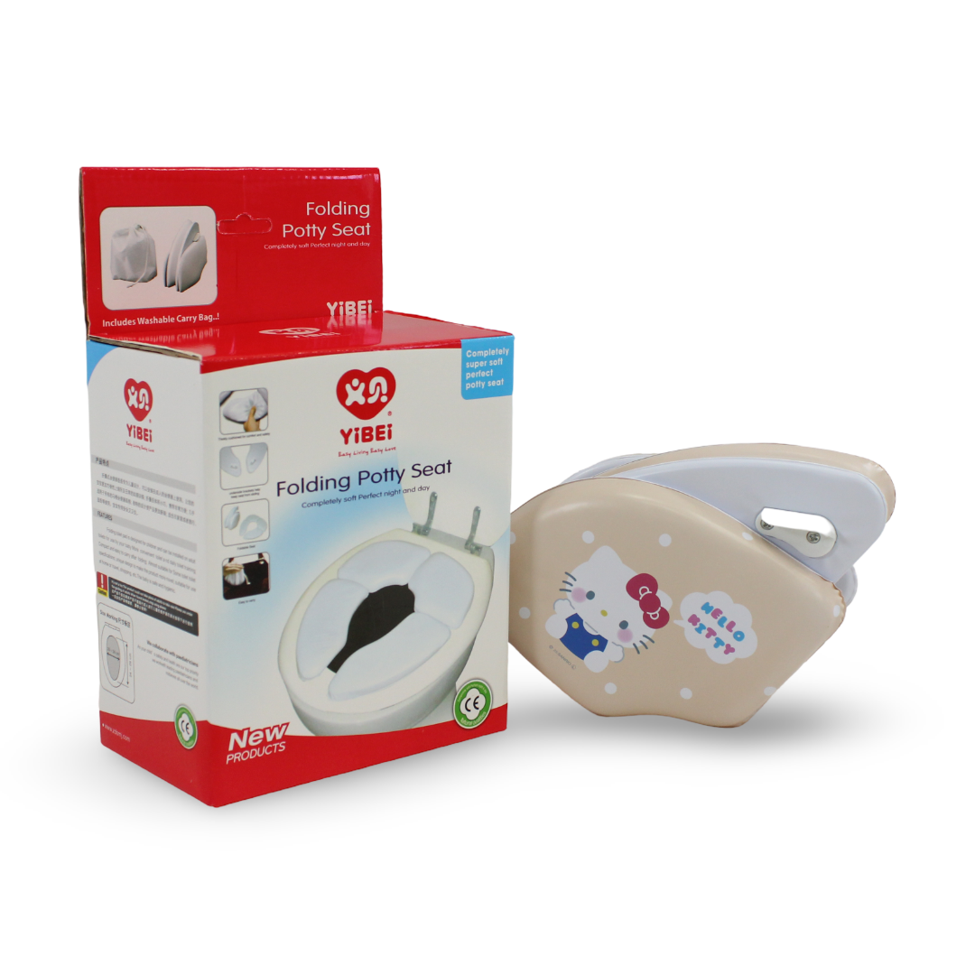 Yibei Folding Potty Seat – Hello Kitty Print