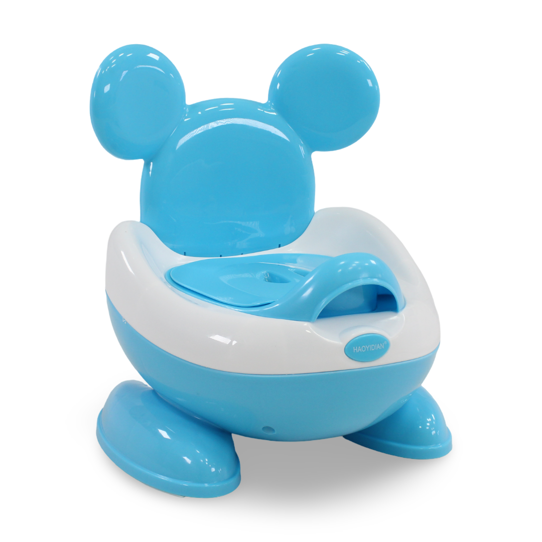 Baby Training Toilet Potty – Baby Blue & White