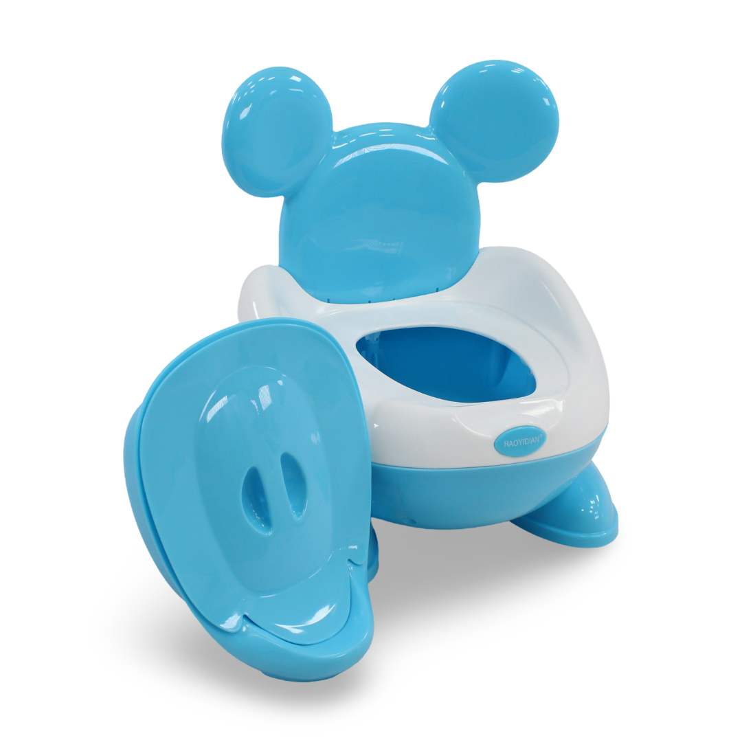 Baby Training Toilet Potty – Baby Blue & White