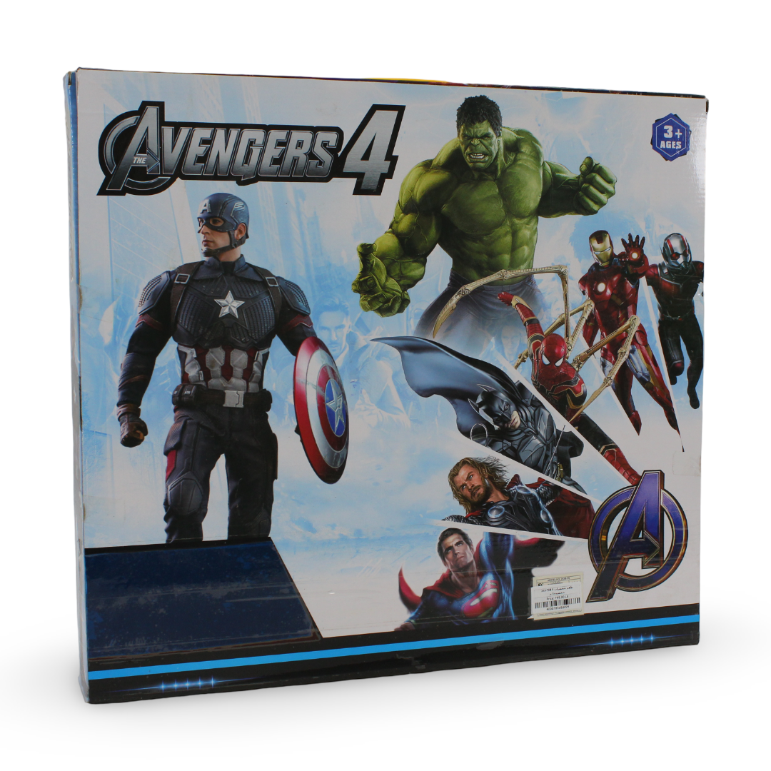 Avengers 5 Hero Action Figure with Masks Set