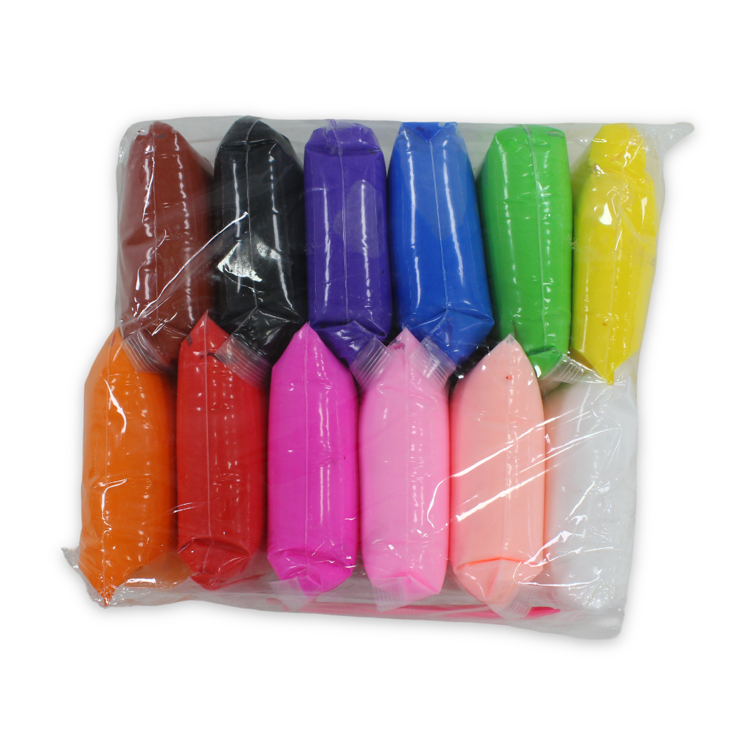 Ultra-Light Air Dry Clay – 12 Different Colors