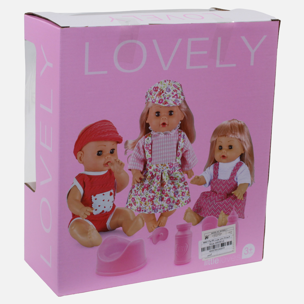 Baby Born Doll with Accessories – Blue