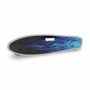 Plastic Skateboard - Blue & Black