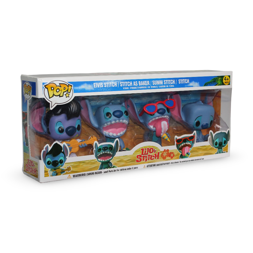 Funko Pop 4-Pack Featuring Stitch - Toys