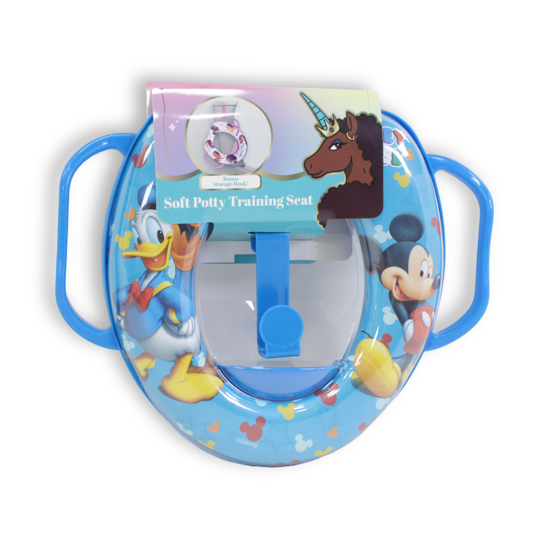 Mickey Mouse and Donald Duck Soft Potty Training Seat with Handle