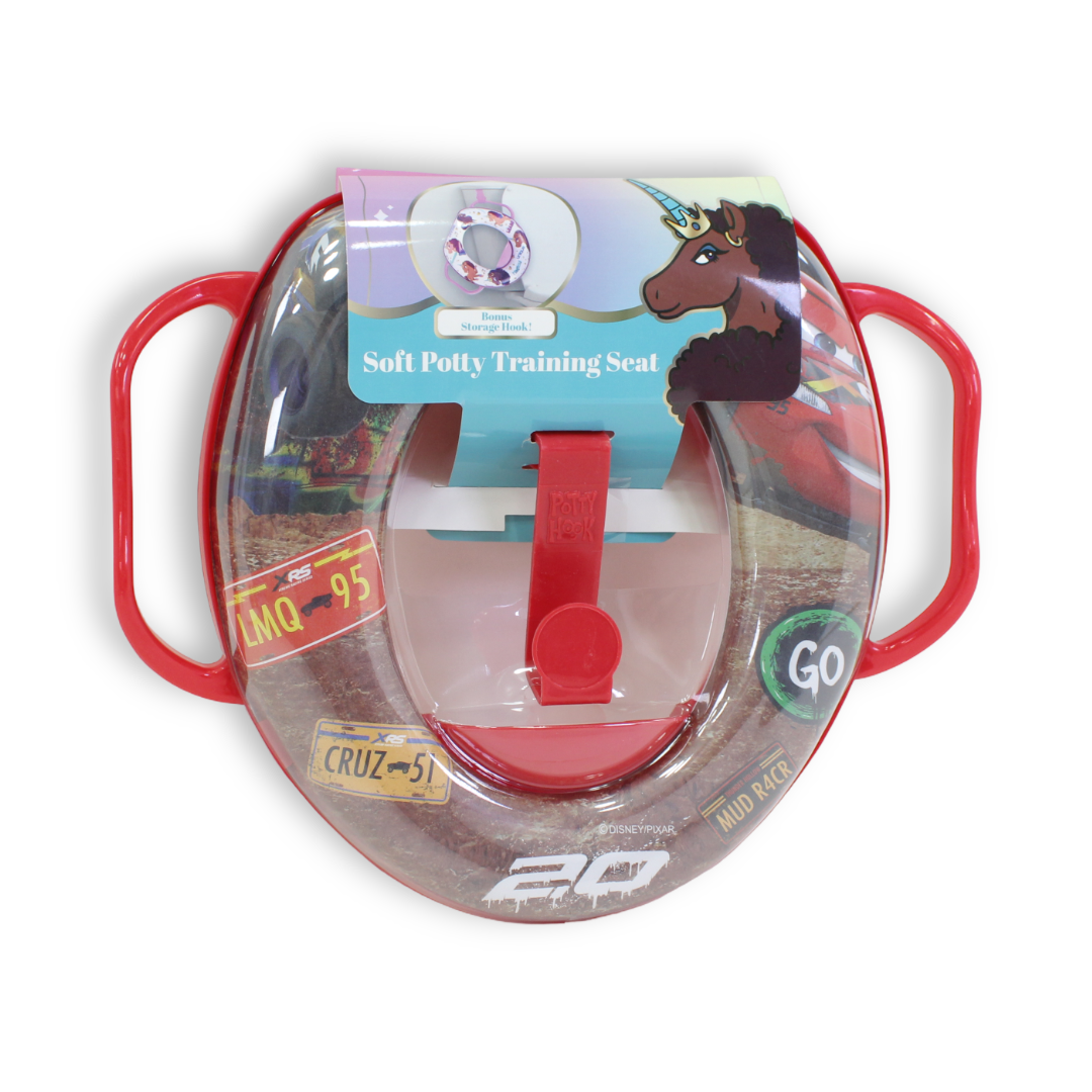 Cars Soft Potty Training Seat with Handles