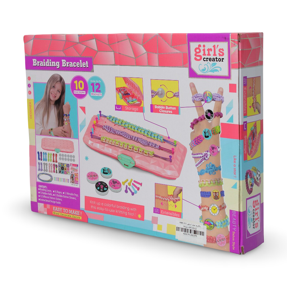 DIY Braiding Bracelet Making Kit