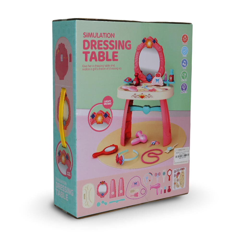 Princess Dream Simulation Dressing Table (Light & Sound) - 23 Pcs