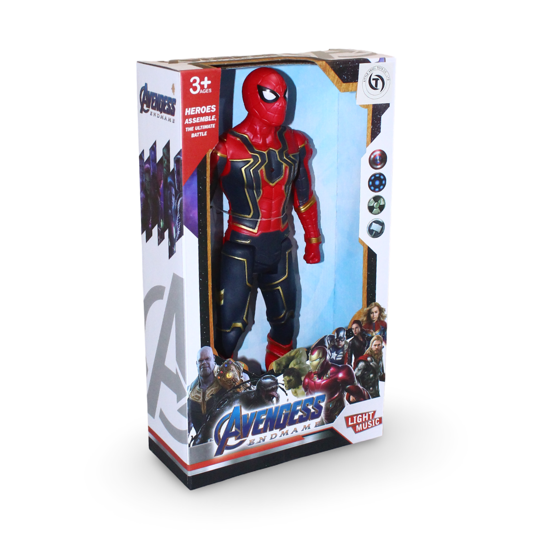 Marvel Avengers Spider-Man Action Figure (Light & Sound)