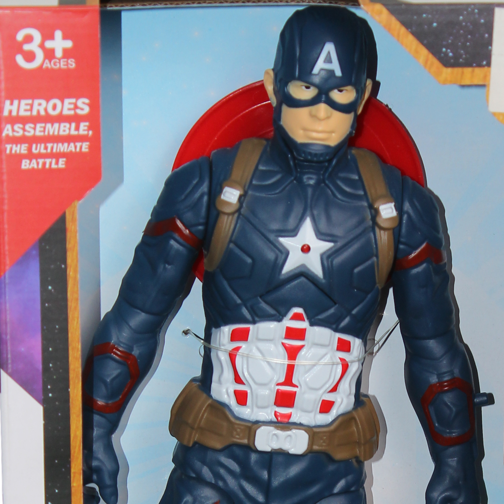 Marvel Avengers Captain America Action Figure (Light & Sound)