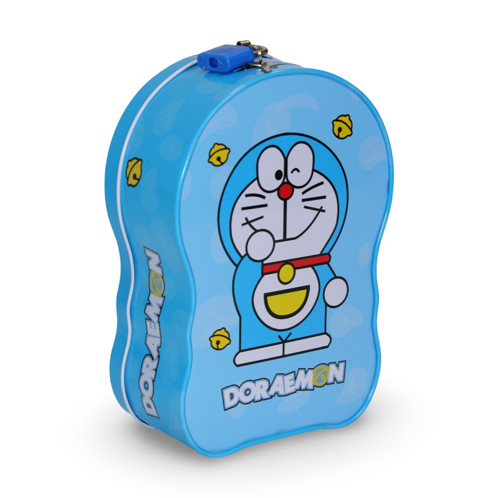 Doraemon Metal Coins Safe Box