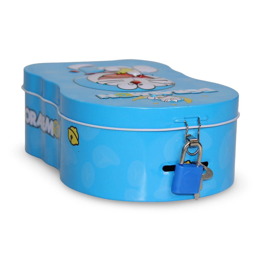 Doraemon Metal Coins Safe Box