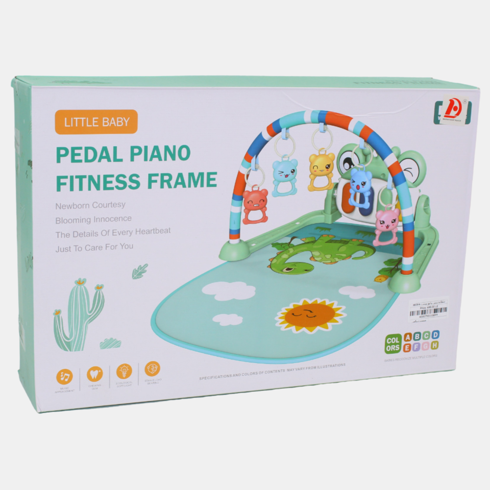 Pedal Piano Fitness Frame – Mint Dinosaur