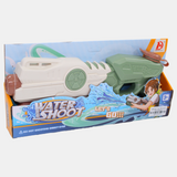 Water Shoot Gun – Olive Green & Beige
