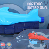 Cartoon Water Gun – Light Blue & Navy Shark