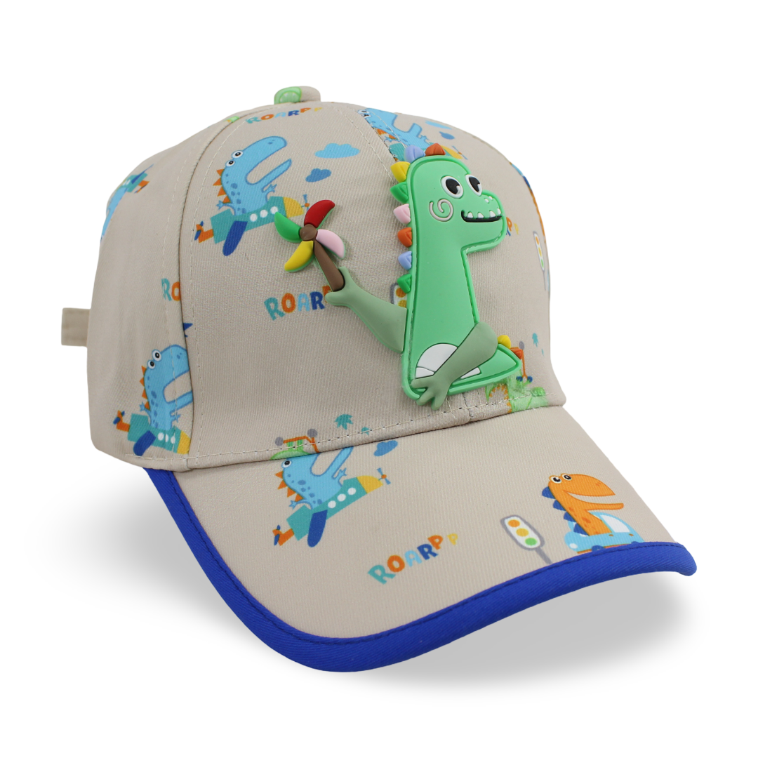 Unisex Cotton Cap – Dinosaur Design - Clothing - Fancy