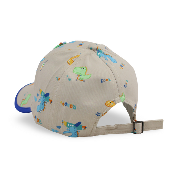 Unisex Cotton Cap – Dinosaur Design