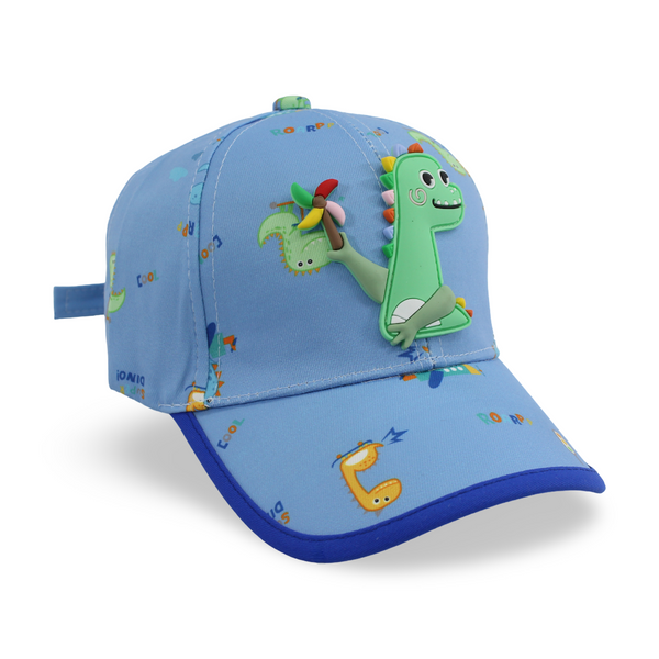 Unisex Cotton Cap – Dinosaur Design