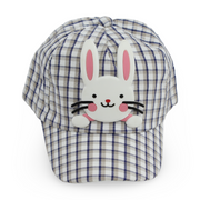 Girls Cotton Cap – Rabbit Design