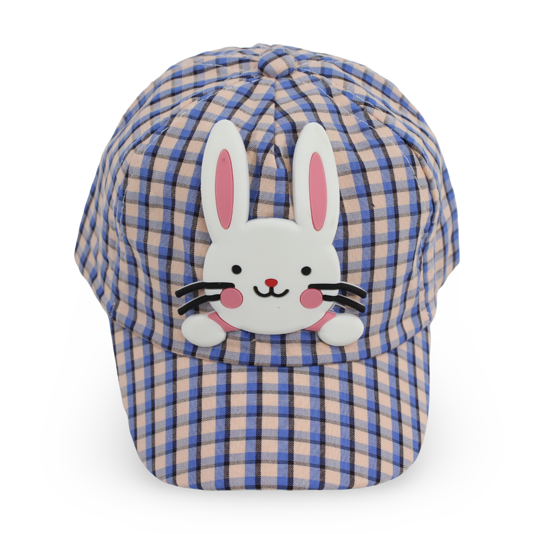 Girls Cotton Cap – Rabbit Design