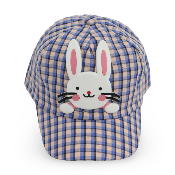 Girls Cotton Cap – Rabbit Design