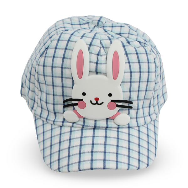 Girls Cotton Cap – Rabbit Design