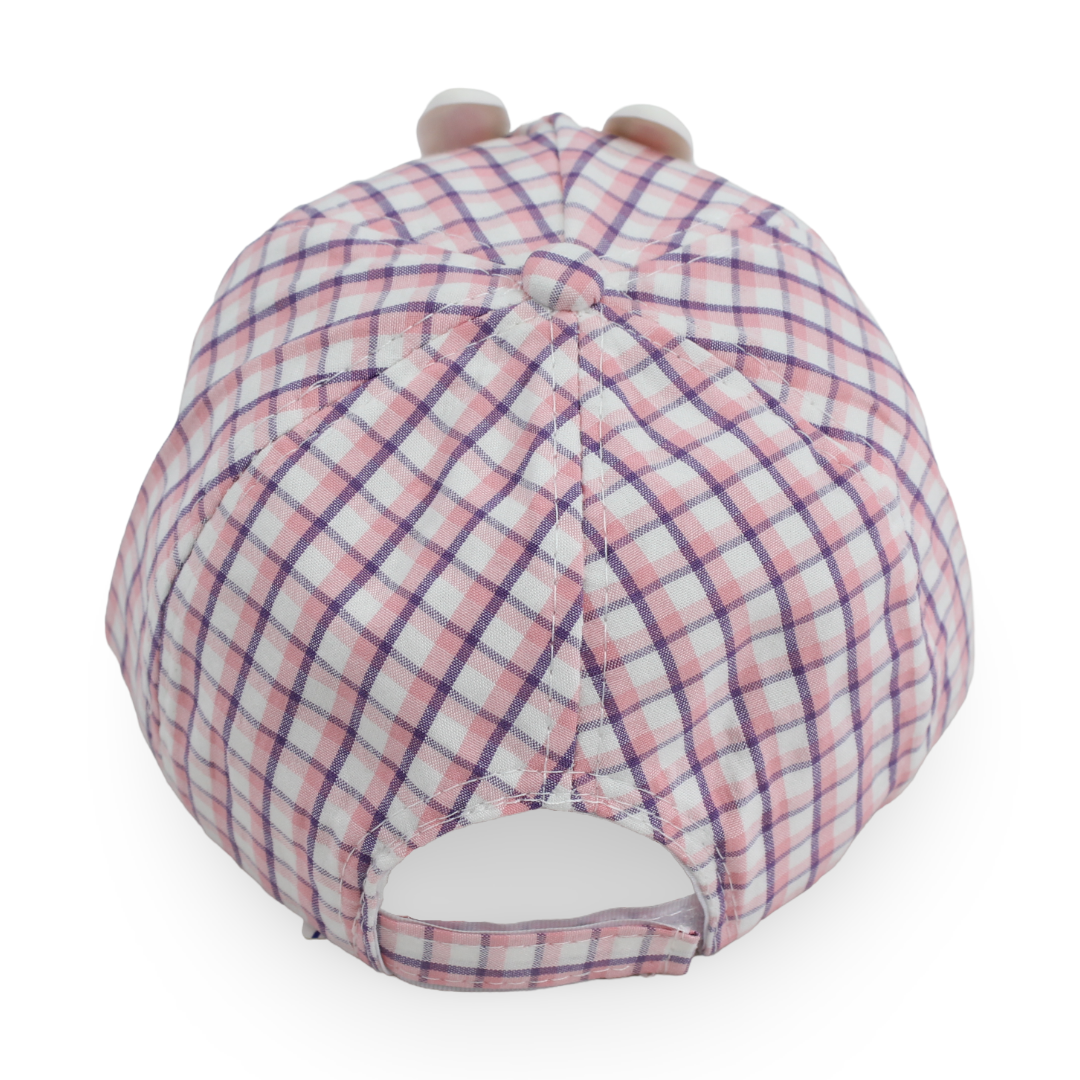 Girls Cotton Cap – Rabbit Design